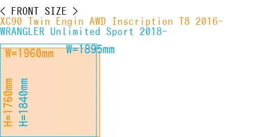 #XC90 Twin Engin AWD Inscription T8 2016- + WRANGLER Unlimited Sport 2018-